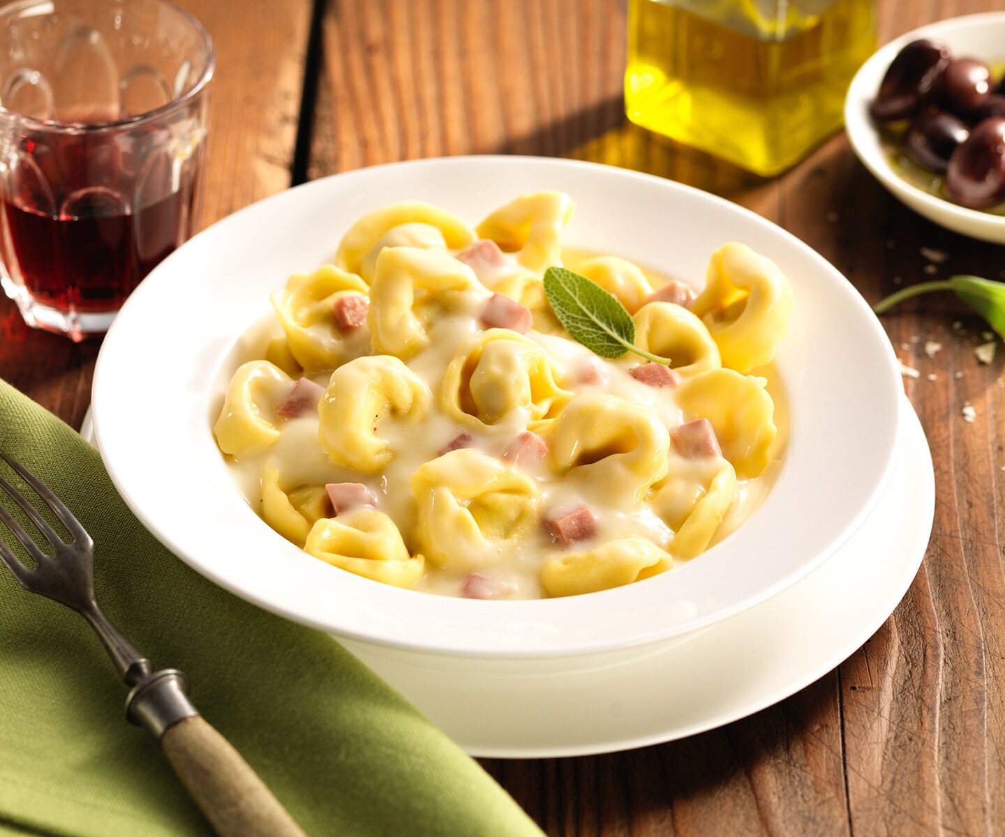 Featured image of post Steps to Prepare Tortellini Recept Roomsaus